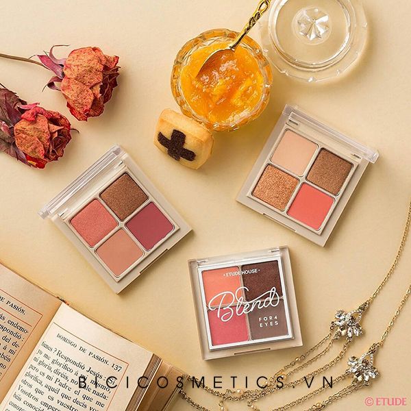 Bảng phấn Mắt Etude House Blend For Eyes 4 ô