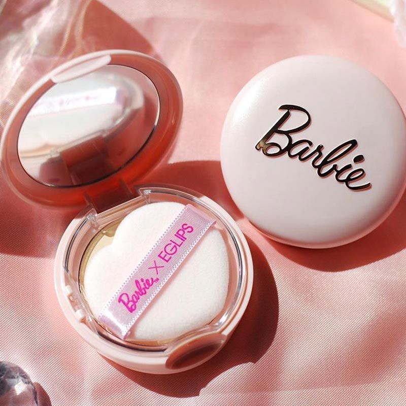  Phấn Phủ Kiềm Dầu Eglips x Barbie Blur Powder Pact 