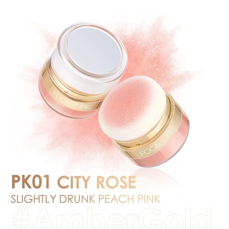 Phấn Phủ Bột/Má Hồng Kèm Mút Tiện Lợi Không Thấm Nước FOCALLURE Instant Retouch Setting Powder | FA259