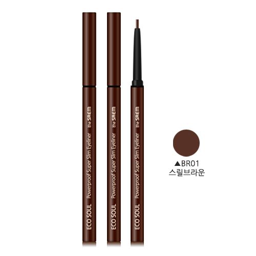 Bút Kẻ Mắt Eco Soul Powerproof Super Slim Eyeliner