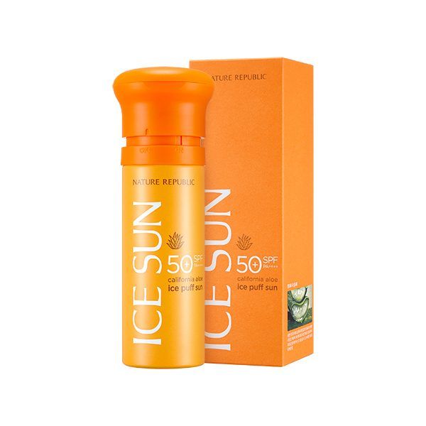 Kem Chống Nắng Nature Republic California Aloe Ice Puff Sun Spf 50