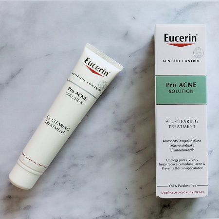  Kem đặc trị mụn viêm EUCERIN Pro Acne Solution AI Clearing Treatment 40ml 