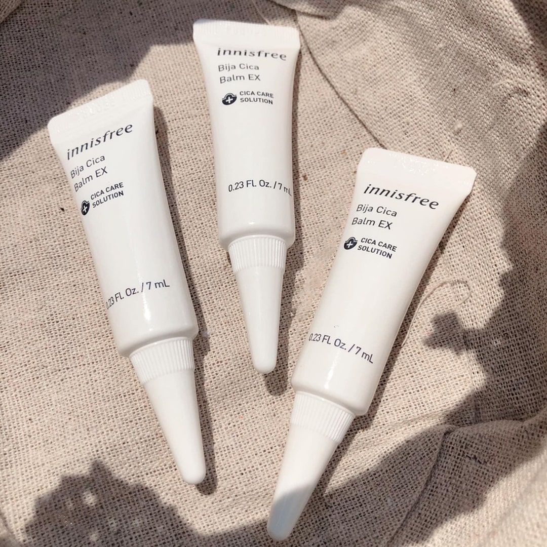Gel Trị Mụn Làm Dịu Da Innisfree Bija Cica Balm EX