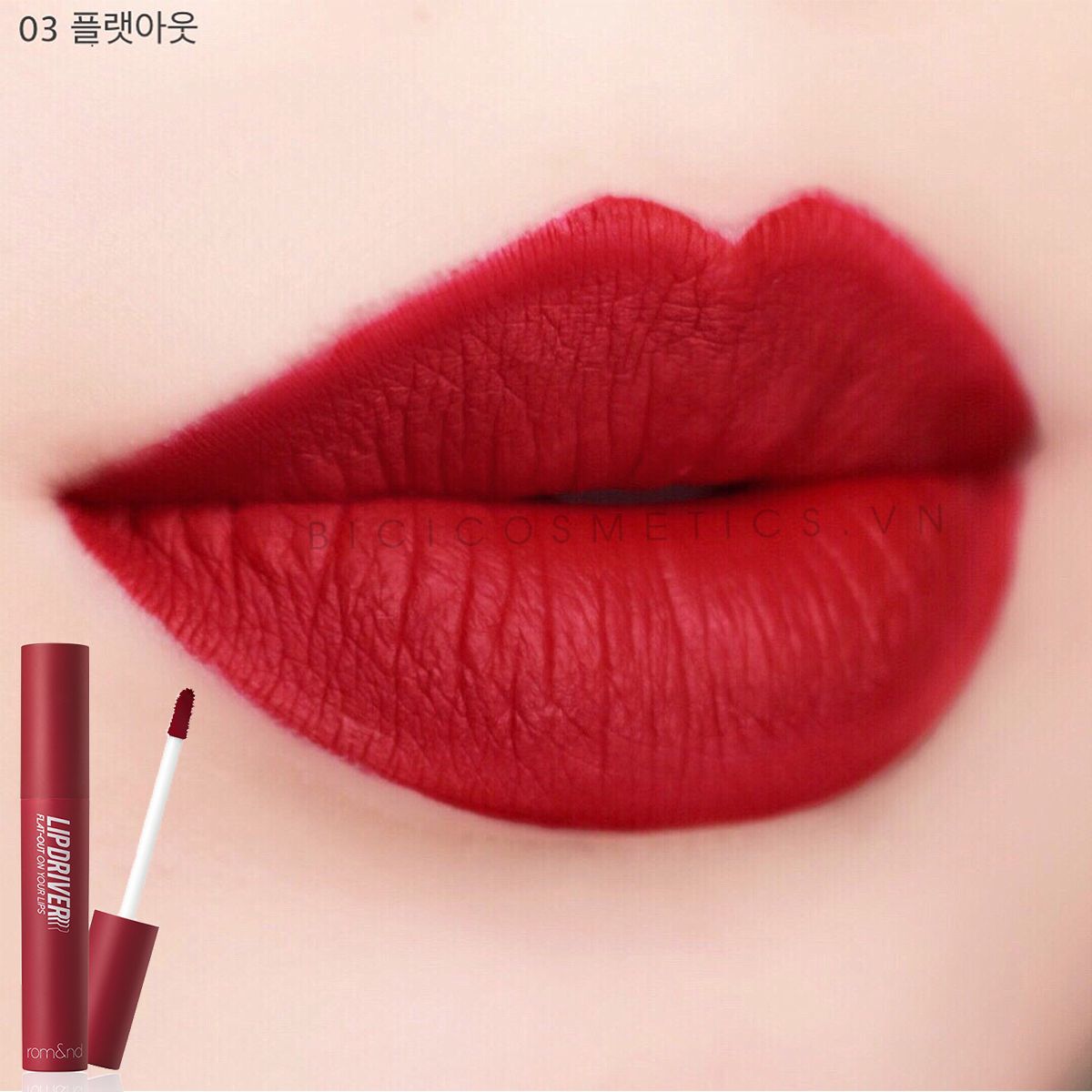 Son Kem Lì Romand Lip Driver On Your Lips