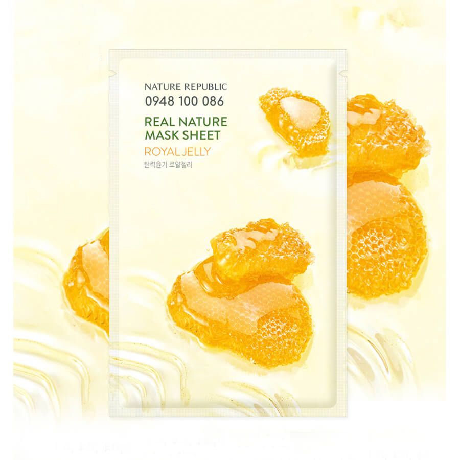 Mặt Nạ Giấy Nature Republic REAL NATURE MASK SHEET