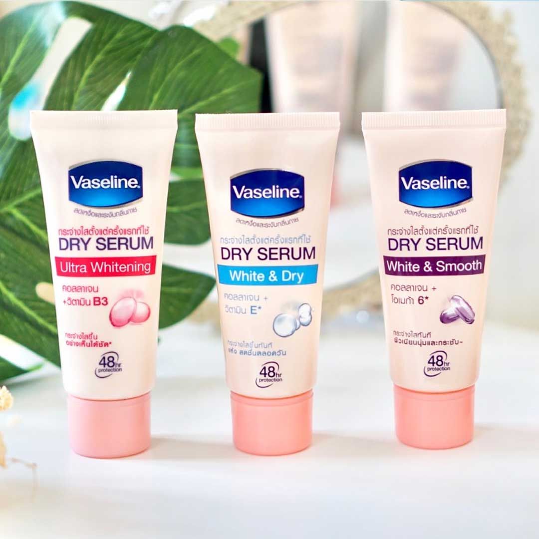 Serum Dưỡng Trắng Khử Mùi Vaseline Dry Serum Ultra Whitening