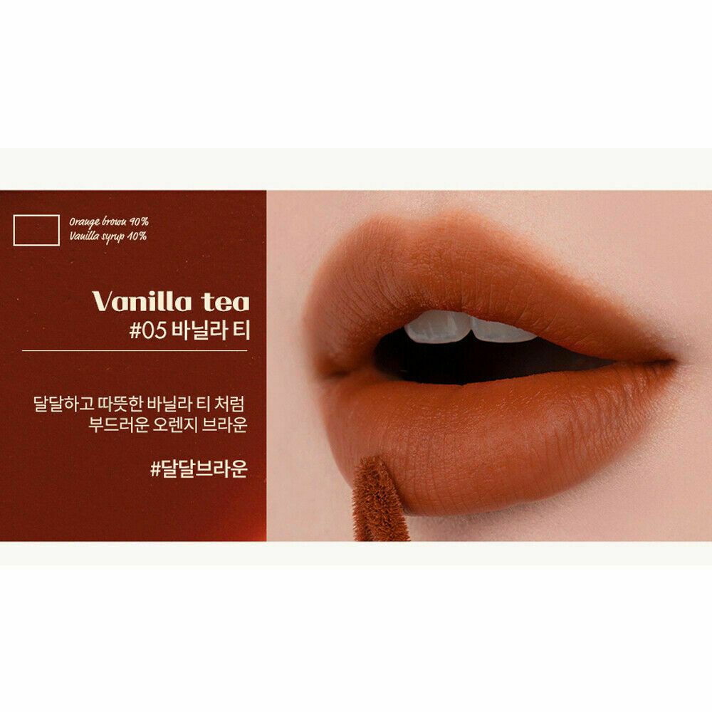 Son Kem Lì ROMAND Milk Tea Velvet Tint Ver.02