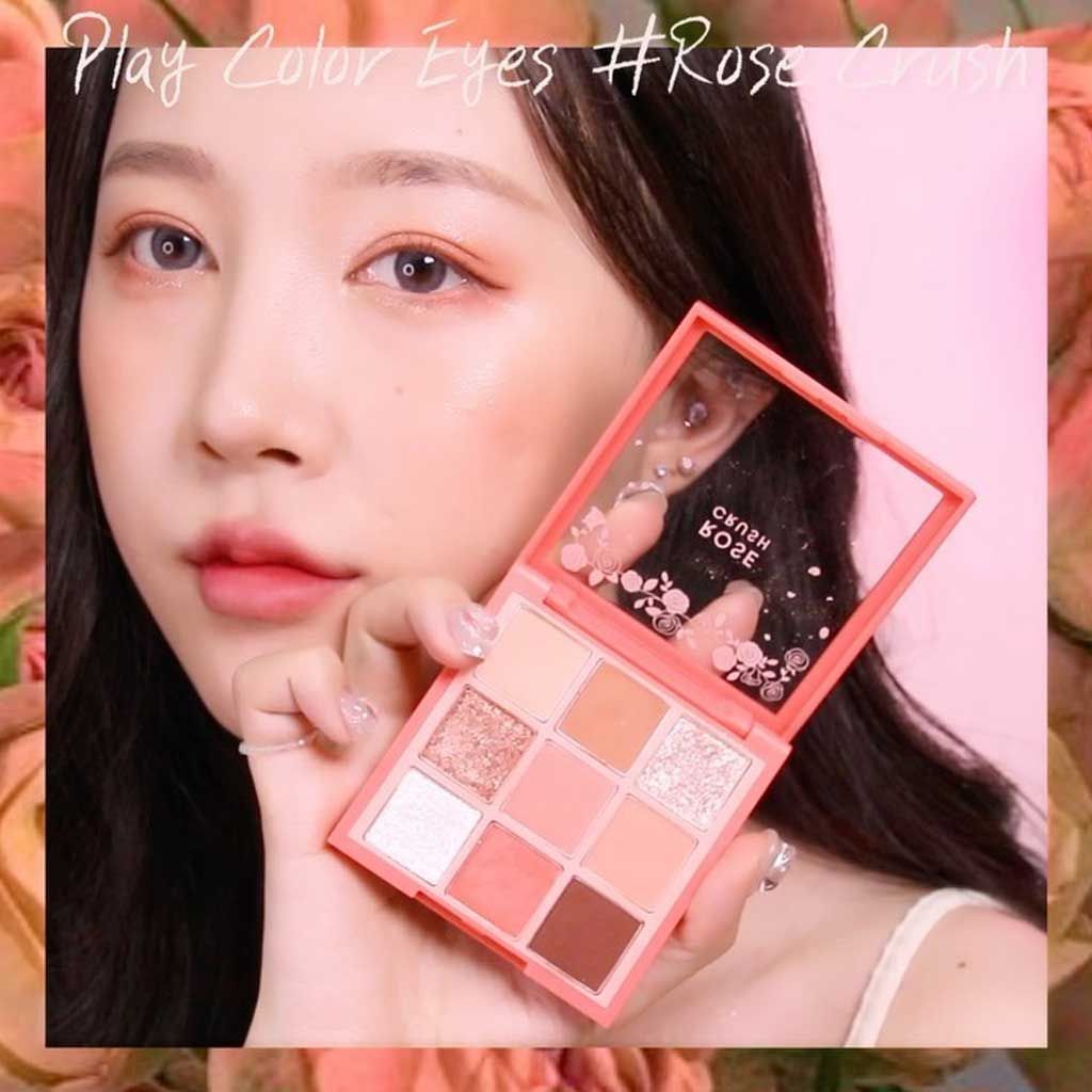 Phấn Mắt 9 Ô Etude House Play Color Eyes Rose Crush
