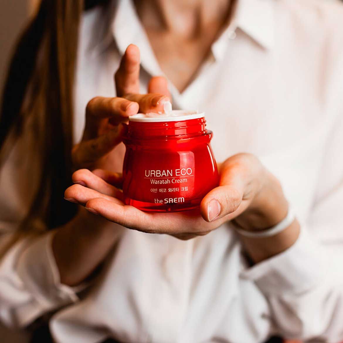 Kem dưỡng The Saem Urban Eco Waratah Cream 60ml