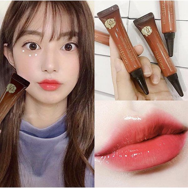 Kem Dưỡng Mắt Và Trị Thâm Môi Innisfree Cauliflower Mushroom Vital Lip & Eye Cream