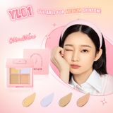  Bảng Che Khuyết Điểm Triệt Sắc 4 ô PINKFLASH Double Fit Concealer 