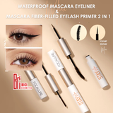  Mascara Kiêm Eyeliner 2 Đầu Tiện Lợi Không Trôi FOCALLURE Staymax Waterproof Mascara+Eyeliner 2In1 | FA-160 