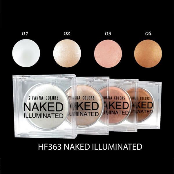 Phấn Bắt Sáng Sivanna Colors Naked Illuminated HF363