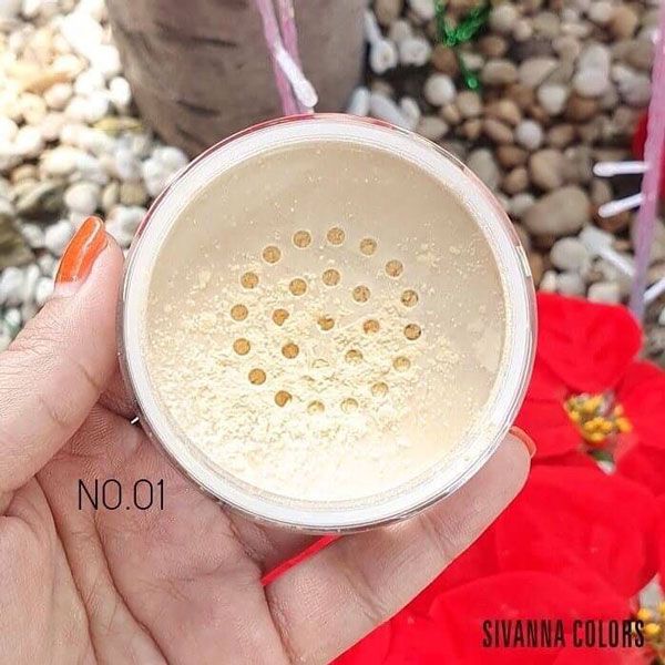 Phấn Phủ Bột Sivanna Colors Finishing Loose Powder HF5038