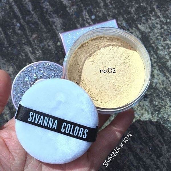 Phấn Phủ Bột Sivanna Colors Finishing Loose Powder HF5038