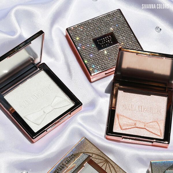 Phấn Bắt Sáng Sivanna Colors Diamond Rose Essence Oil Highlighting Powder HF4029