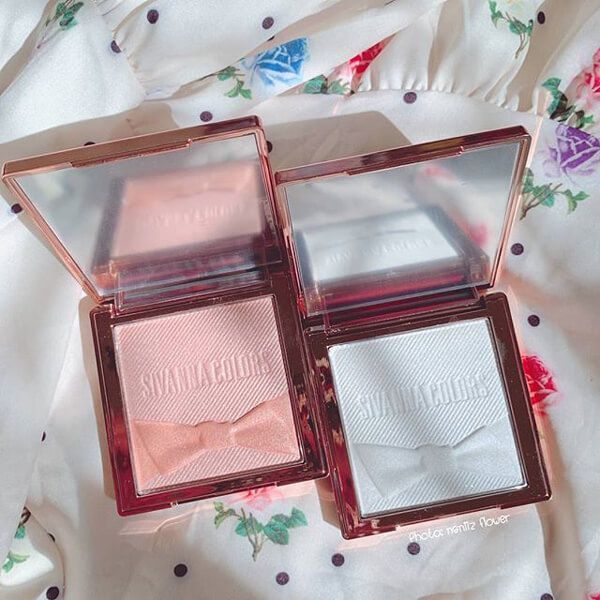 Phấn Bắt Sáng Sivanna Colors Diamond Rose Essence Oil Highlighting Powder HF4029