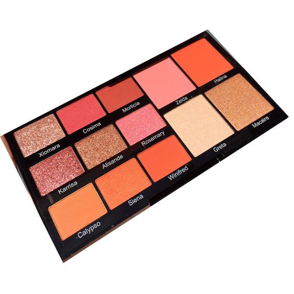 Bảng Phấn Mắt & Má Hồng Sivanna Gentle Make Up Studio Face And Shadow Palette HF3013