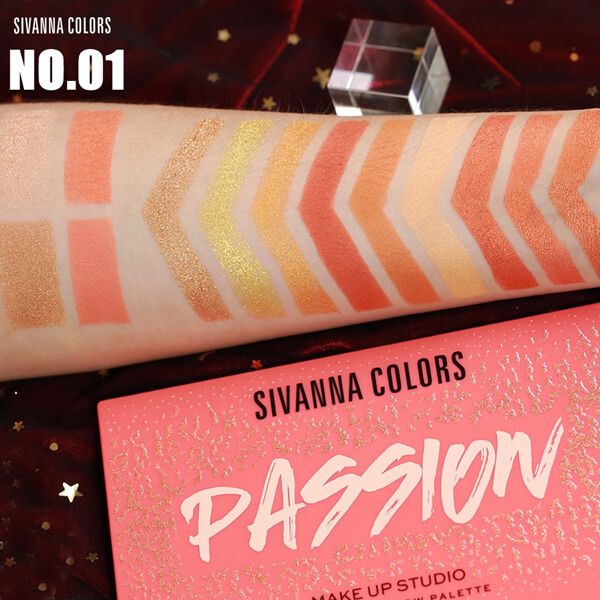 Bảng Phấn Mắt & Má Hồng Sivanna Gentle Make Up Studio Face And Shadow Palette HF3013