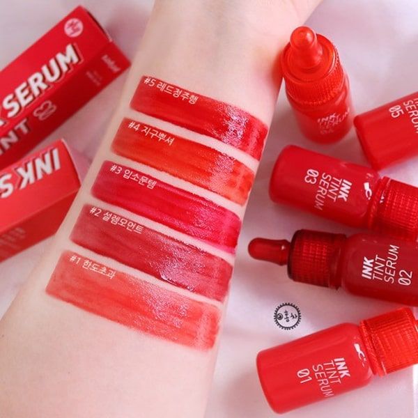  Son Tint Bóng Siêu Lì Peripera Ink Tint Serum 