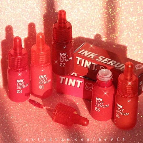  Son Tint Bóng Siêu Lì Peripera Ink Tint Serum 