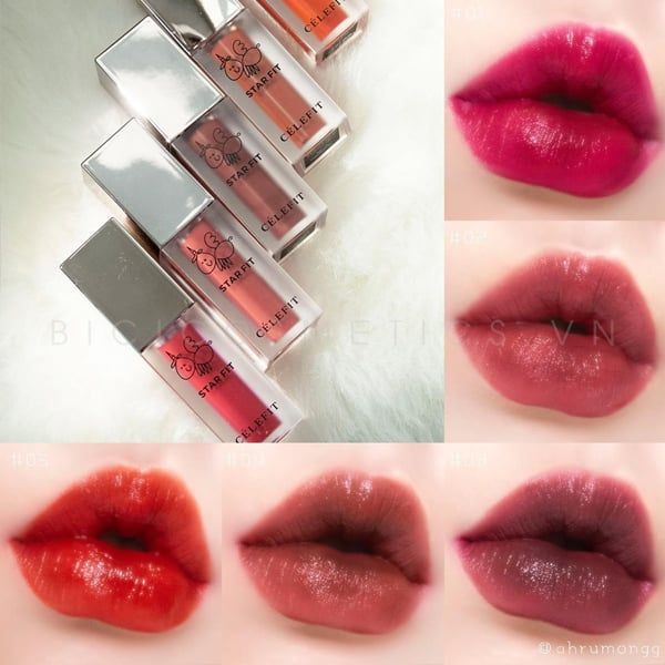 Son Tint Dưỡng Ẩm Môi Celefit Star Fit Lip Tint
