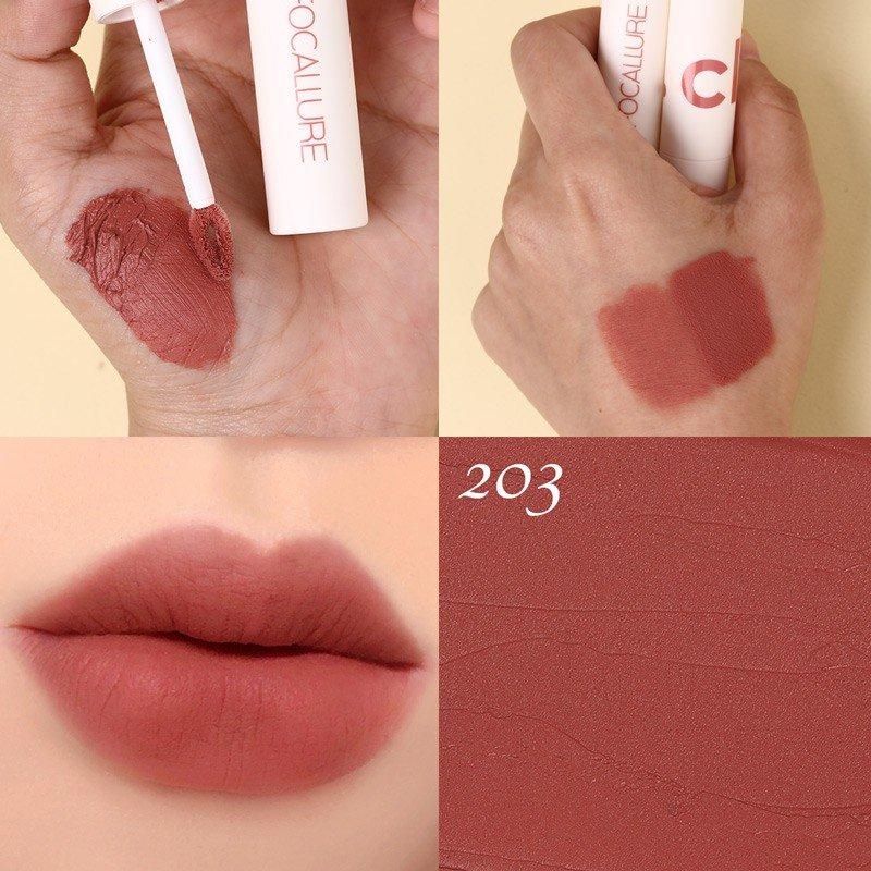  Son Kem Lì Mịn Môi FOCALLURE Clay Pillowy Soft Liquid Lipstick 