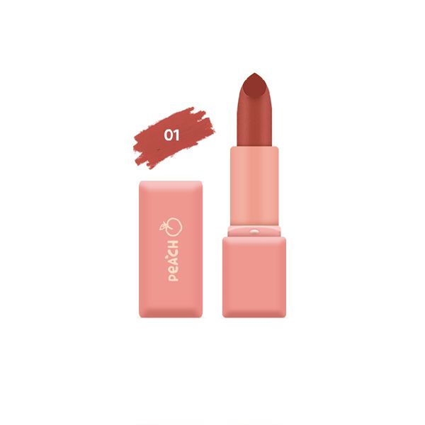 Son Lì Nee Cara Be Colorful Peach Lipstick N613