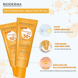  (Mẫu mới) Kem Chống Nắng Phổ Rộng BIODERMA Photoderm AquaFluide SPF 50+ 