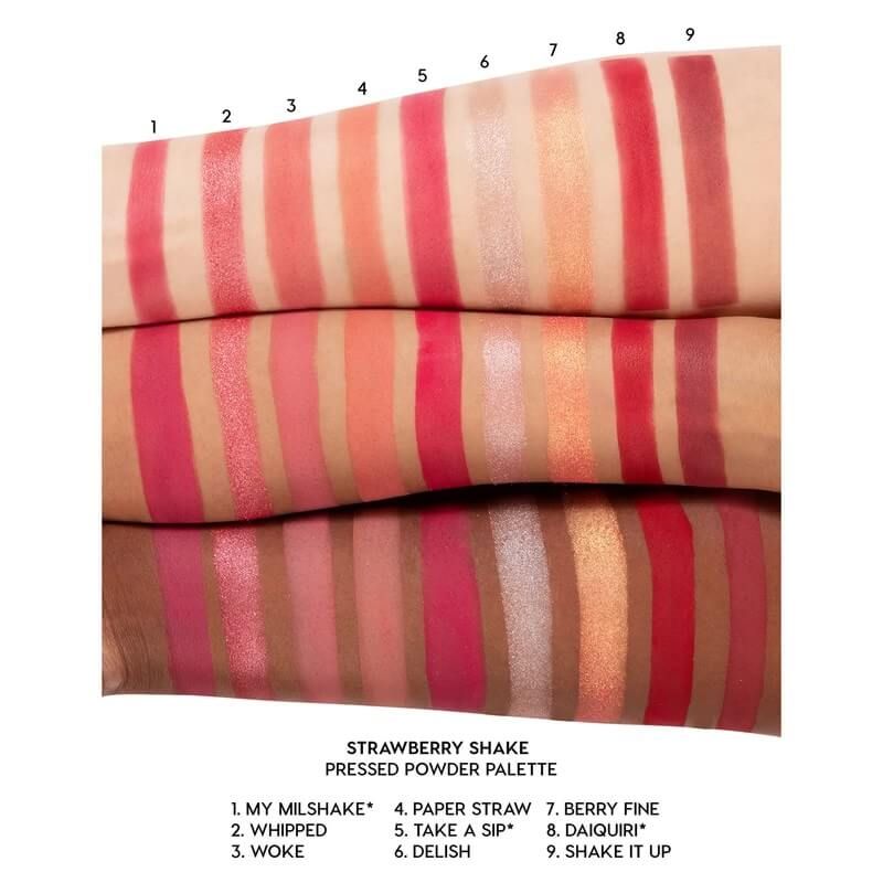 Bảng Phấn Mắt Colourpop Strawberry Shake Powder (không tích điểm)