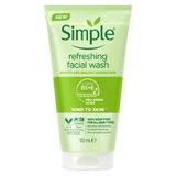  (Mẫu Mới) Sữa Rửa Mặt SIMPLE Kind To Skin Refreshing Facial Wash Gel - Có Tem Phụ 