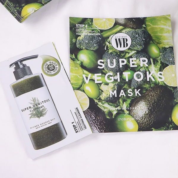 Mặt Nạ Rau Củ Super Vegitoks Mask 2 Step