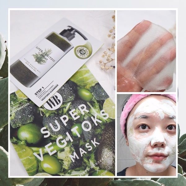 Mặt Nạ Rau Củ Super Vegitoks Mask 2 Step
