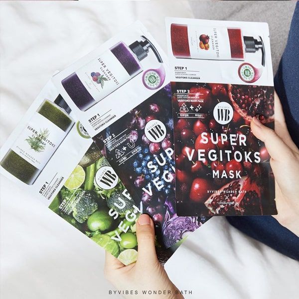 Mặt Nạ Rau Củ Super Vegitoks Mask 2 Step