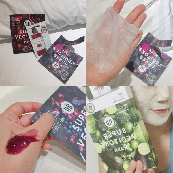 Mặt Nạ Rau Củ Super Vegitoks Mask 2 Step