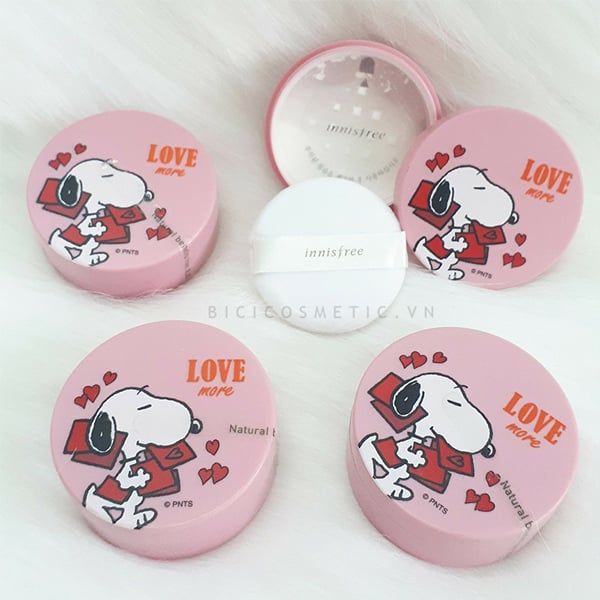 Phấn Phủ Kiềm Dầu Innisfree No Sebum Mineral Powder Snoopy