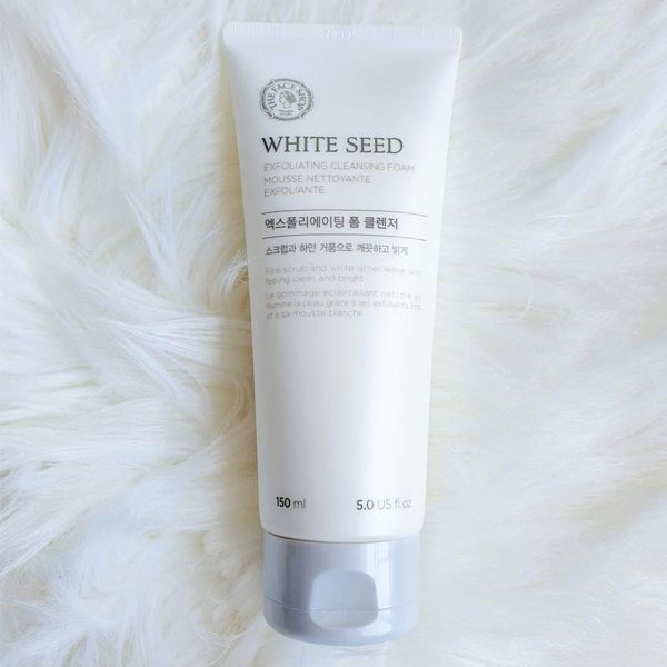  Sữa rửa mặt The Face Shop White Seed Exfoliating Cleansing Foam 