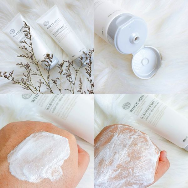 Sữa rửa mặt The Face Shop White Seed Exfoliating Cleansing Foam