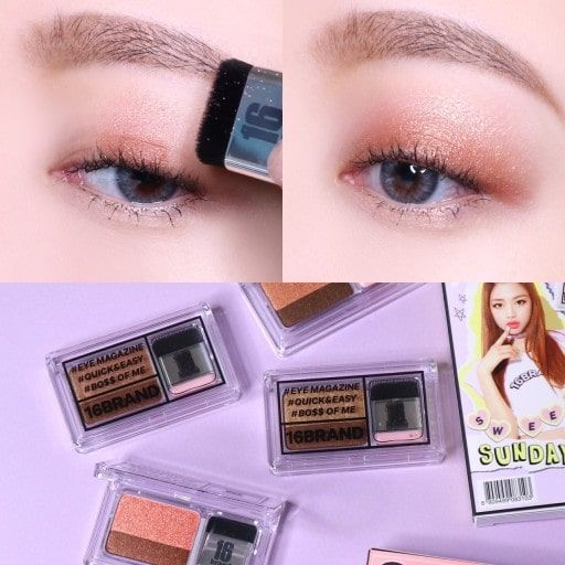 Bảng Màu Mắt Đa Năng 16Brand Eye Magazine - 05 Senti Mood Day