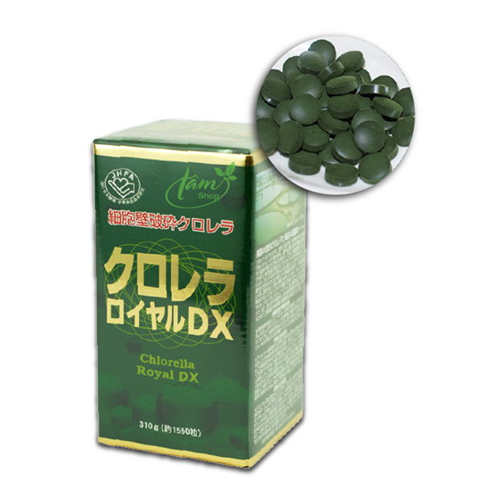 Tảo Xoắn lục Chlorella Royal DX Japan