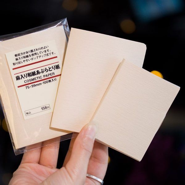 Giấy Thấm Dầu Muji Cosmetics Paper (100 tờ)