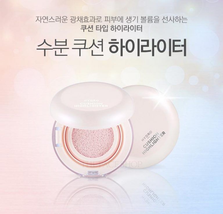 Phấn Nước Bắt Sáng Hydro Cushion Highlighter The Face Shop (8g)