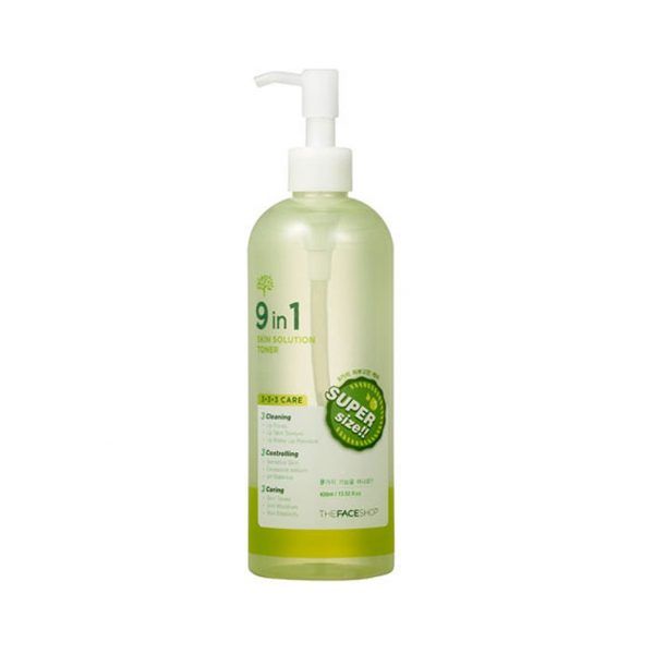 Nước Hoa Hồng The Face Shop 9 In 1 Skin Solution Toner