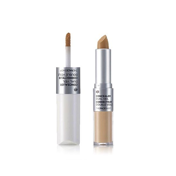 Che Khuyết Điểm The Face Shop Concealer Dual Veil