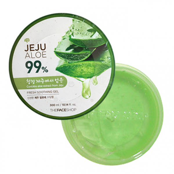 Gel Dưỡng Da Lô Hội The Face Shop Jeju Aloe Fresh Soothing