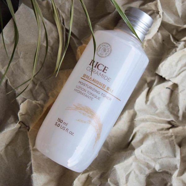 Nước Hoa Hồng Sáng Da The Face Shop Rice Ceramide Moisture Toner (150ml)