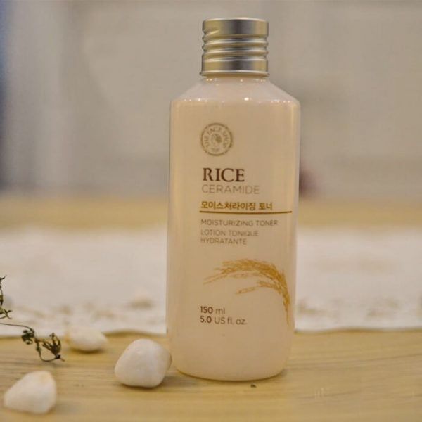 Nước Hoa Hồng Sáng Da The Face Shop Rice Ceramide Moisture Toner (150ml)