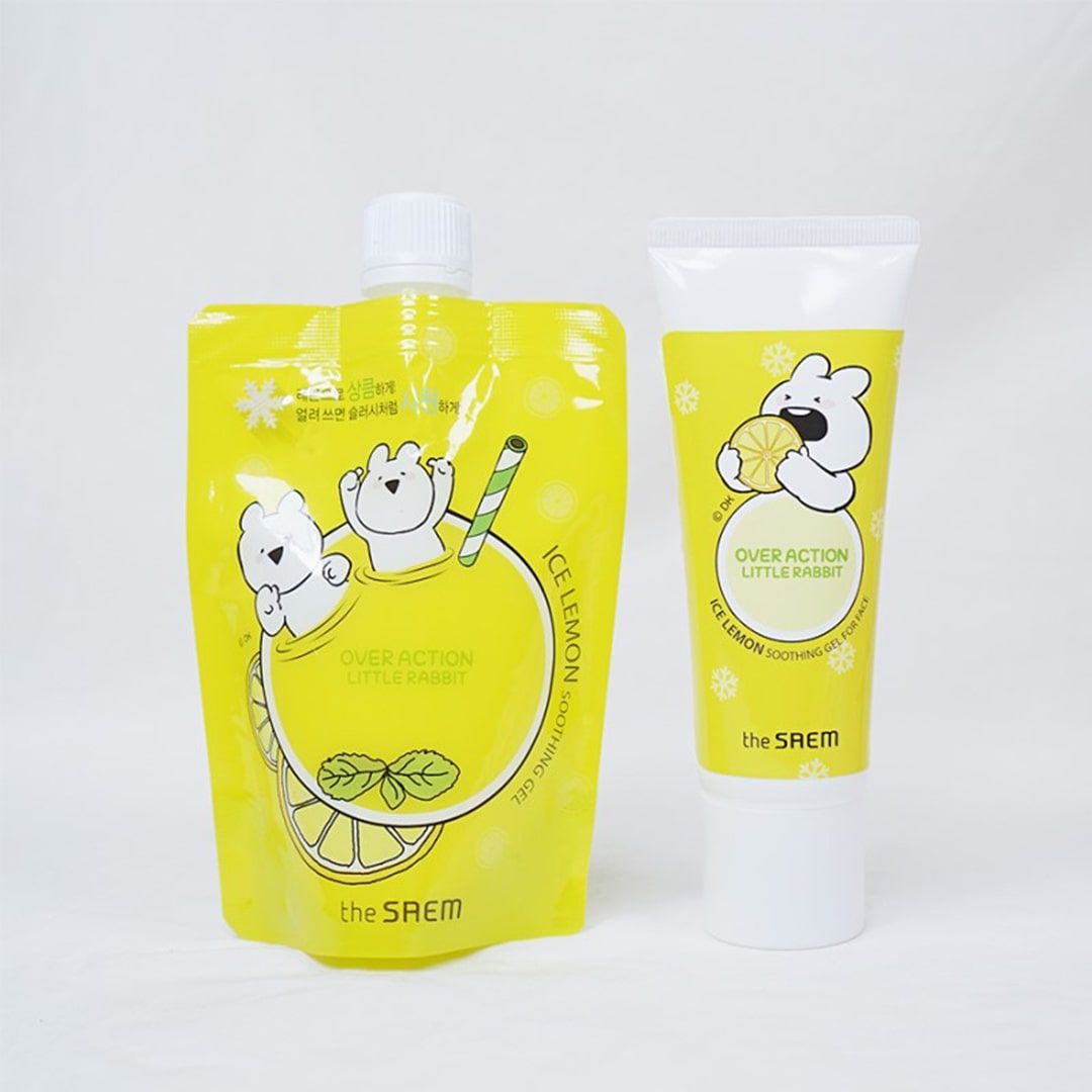 Gel làm mát & giữ ẩm The SAEM Ice Lemon Soothing Gel For Face (Date 24/06/2021)
