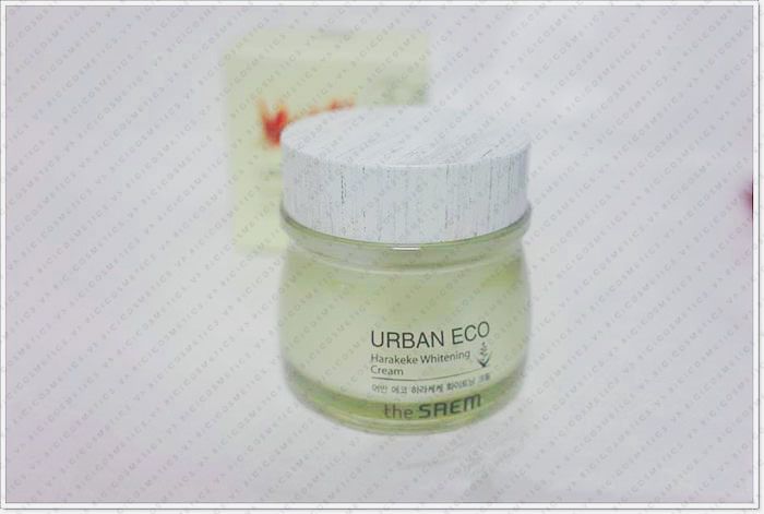 Kem dưỡng trắng da The Saem Urban Eco Harakeke Whitening Cream