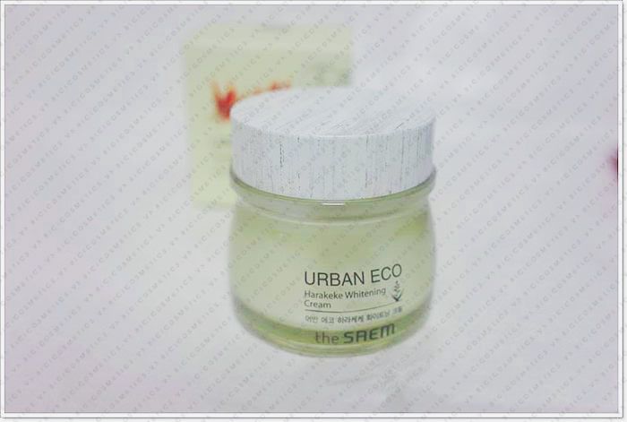  Kem dưỡng trắng da The Saem Urban Eco Harakeke Whitening Cream 